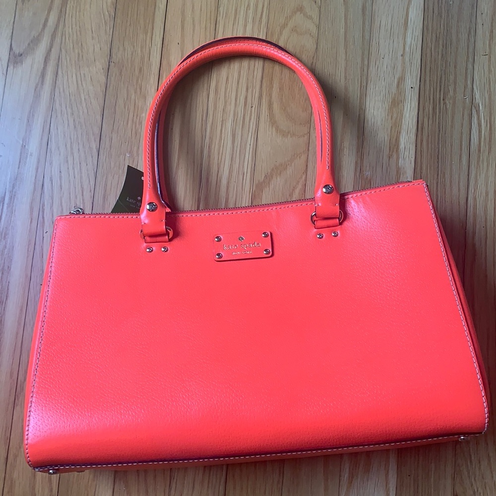 kate spade Wellesley bag. Coral